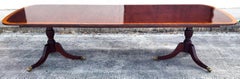 Vintage Mahogany Dining Table Duncan Phyfe Style