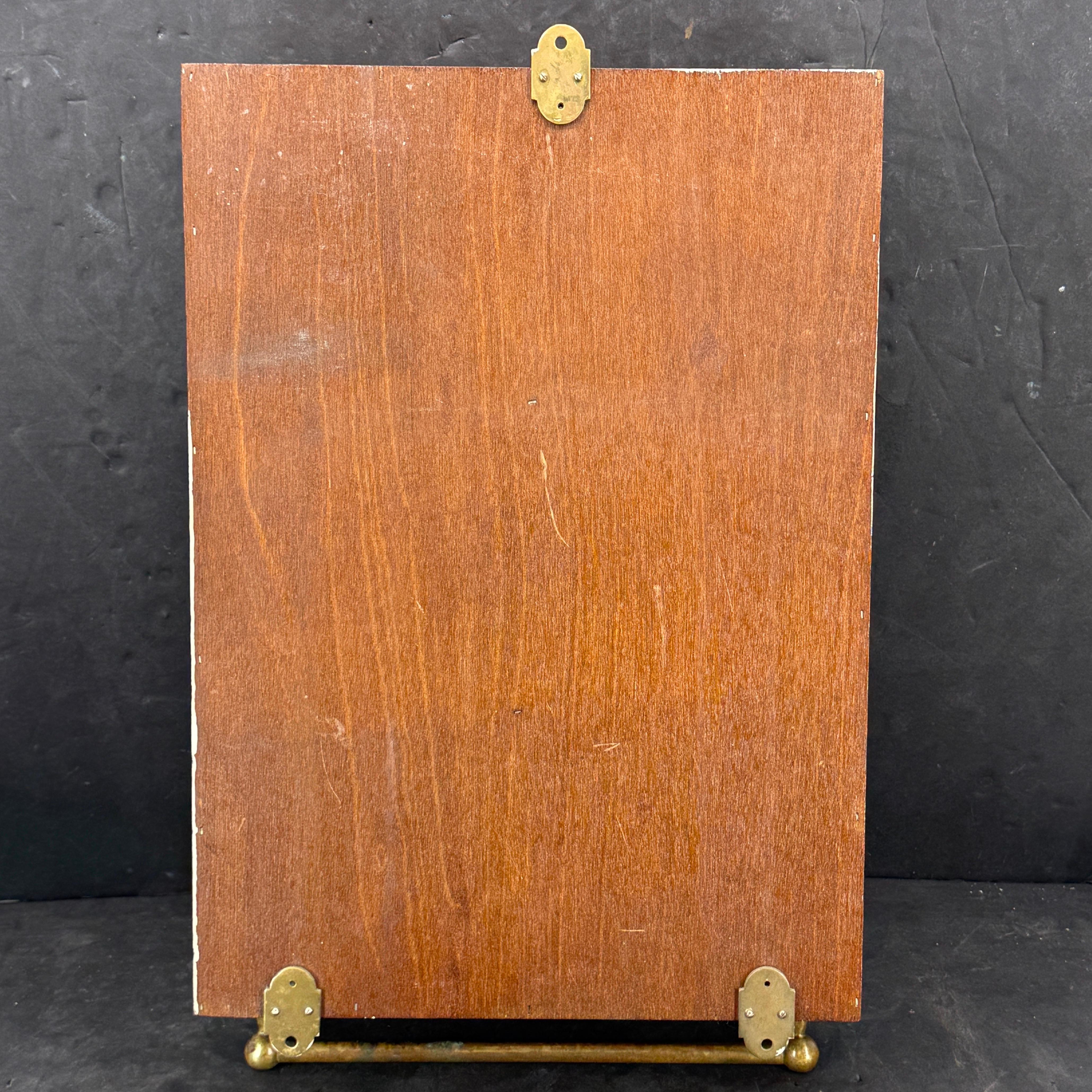 Vintage Mahogany Display Cabinet Vitrine with 1st Class Doctor Plaque en vente 12