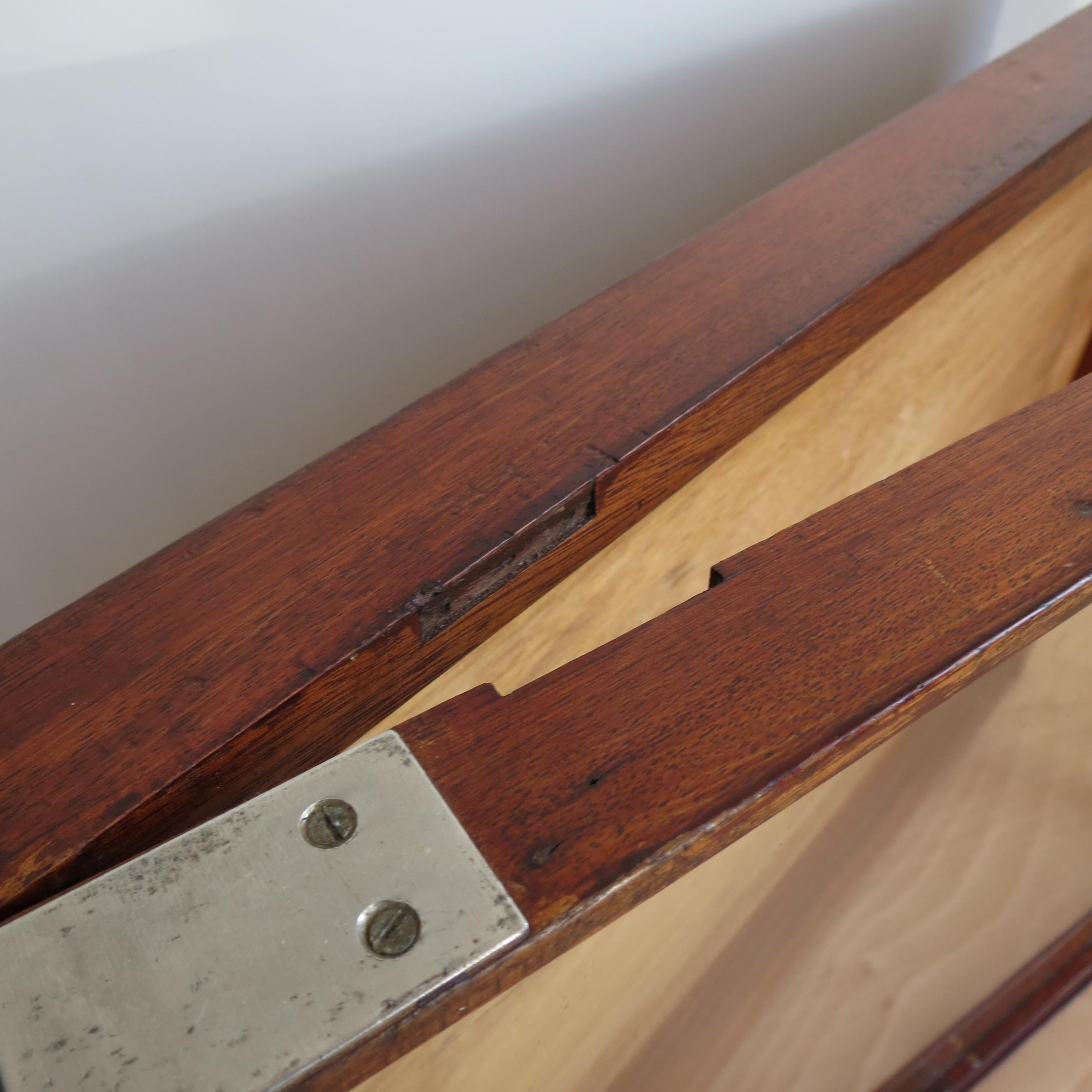 Vintage Mahogany Display Wall Hanging Notice Board Jewellery Display Box at 1stDibs