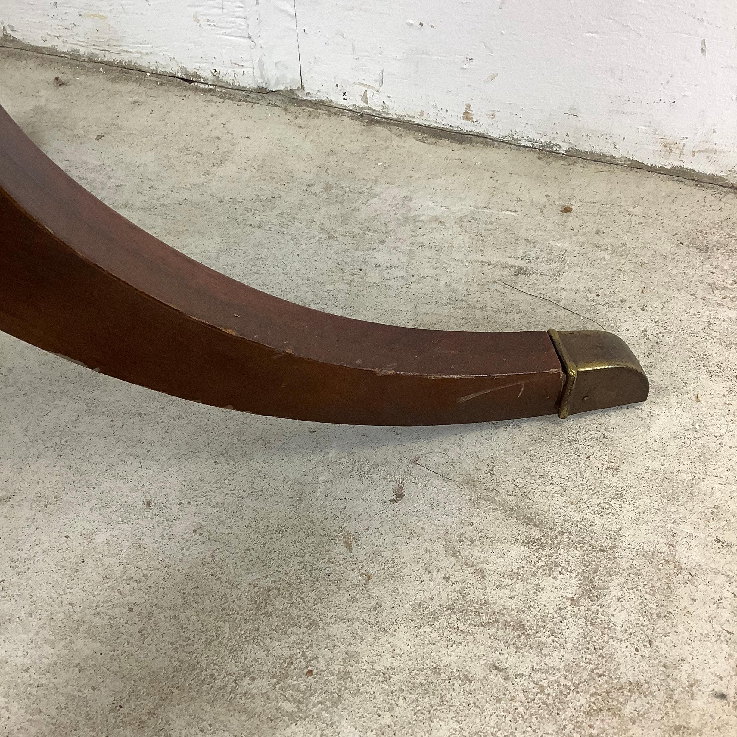 Vintage Mahogany Drum Table after Duncan Phyfe 3