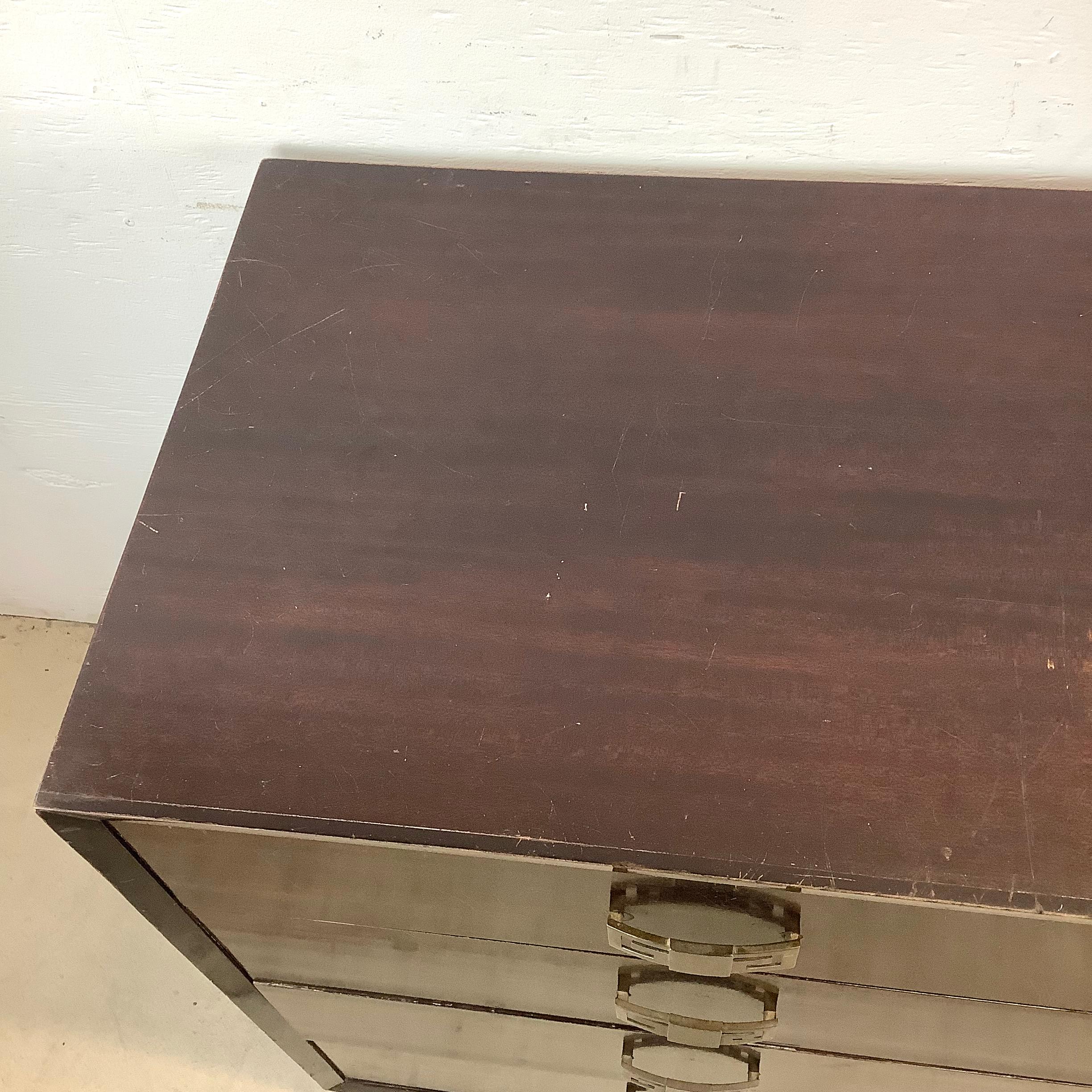 Vintage Mahogany Eight Drawer Bedroom Dresser For Sale 7