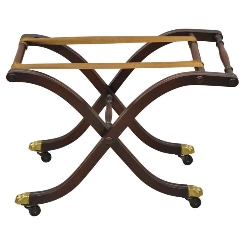 20th Century English Butler's Tray Folding Stand/Luggage Rack at ...