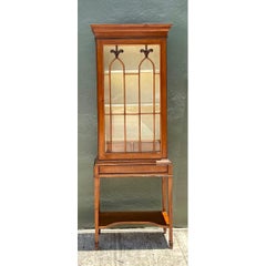 Vintage Mahogany Glass Display Cabinet