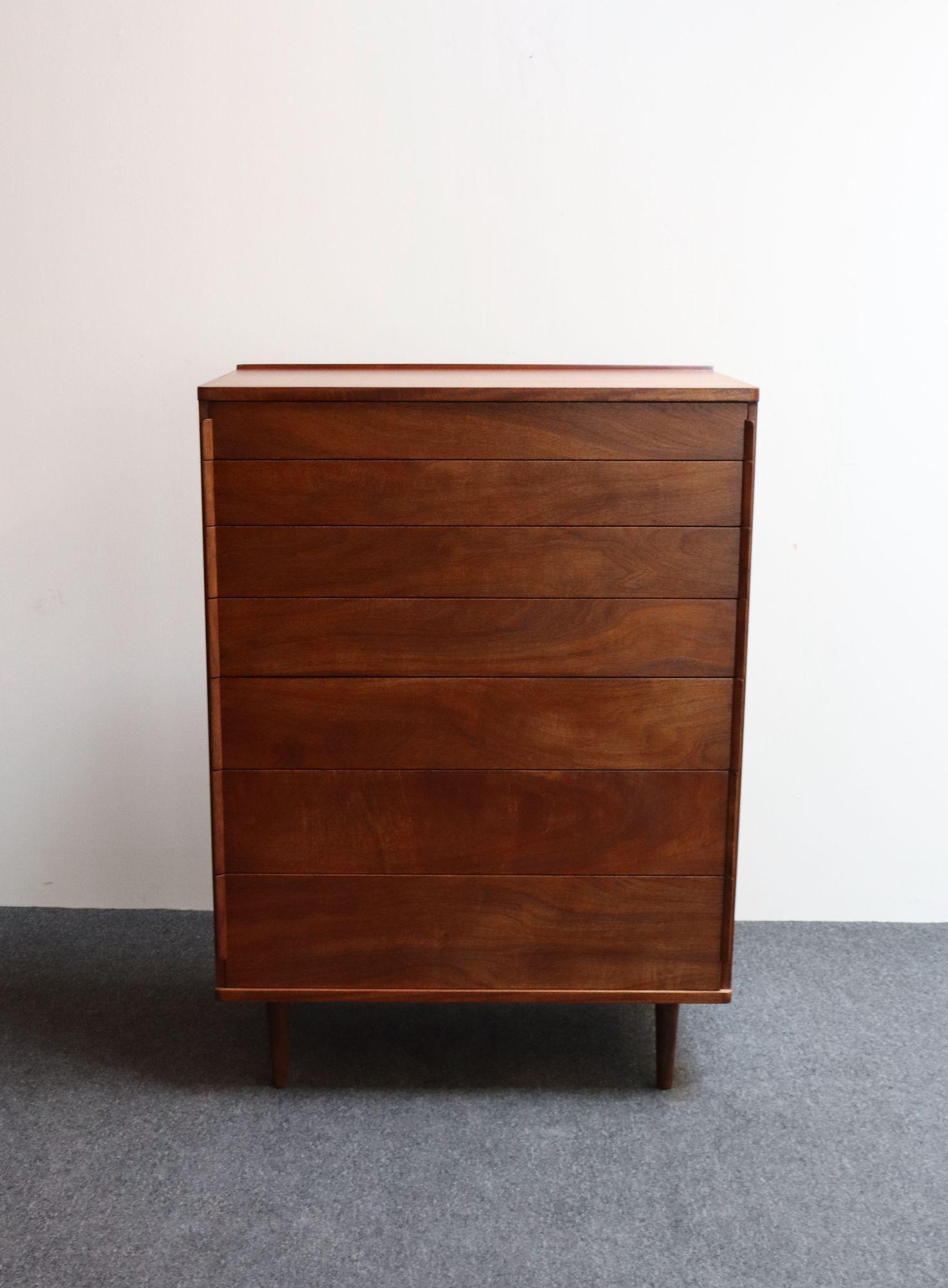 Commode haute/commode vintage en acajou d'Edward Wormley pour Dunbar en vente 13