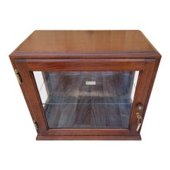 Vintage Mahogany Humidor Lockbox