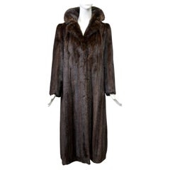 Vintage Mahogany Mink Coat