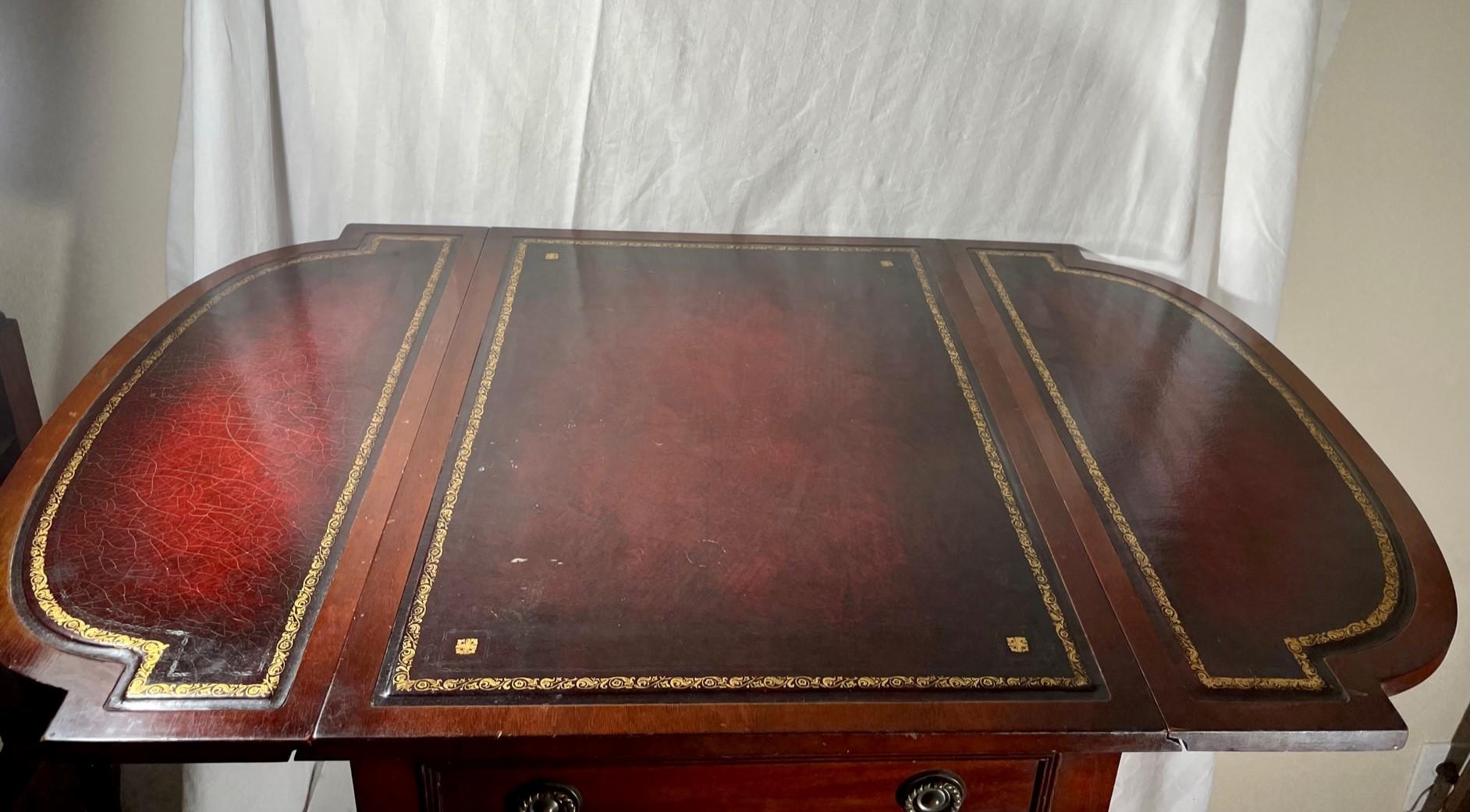 Table Pembroke vintage en acajou, Gordon's Fine Furniture, Inc. en vente 2