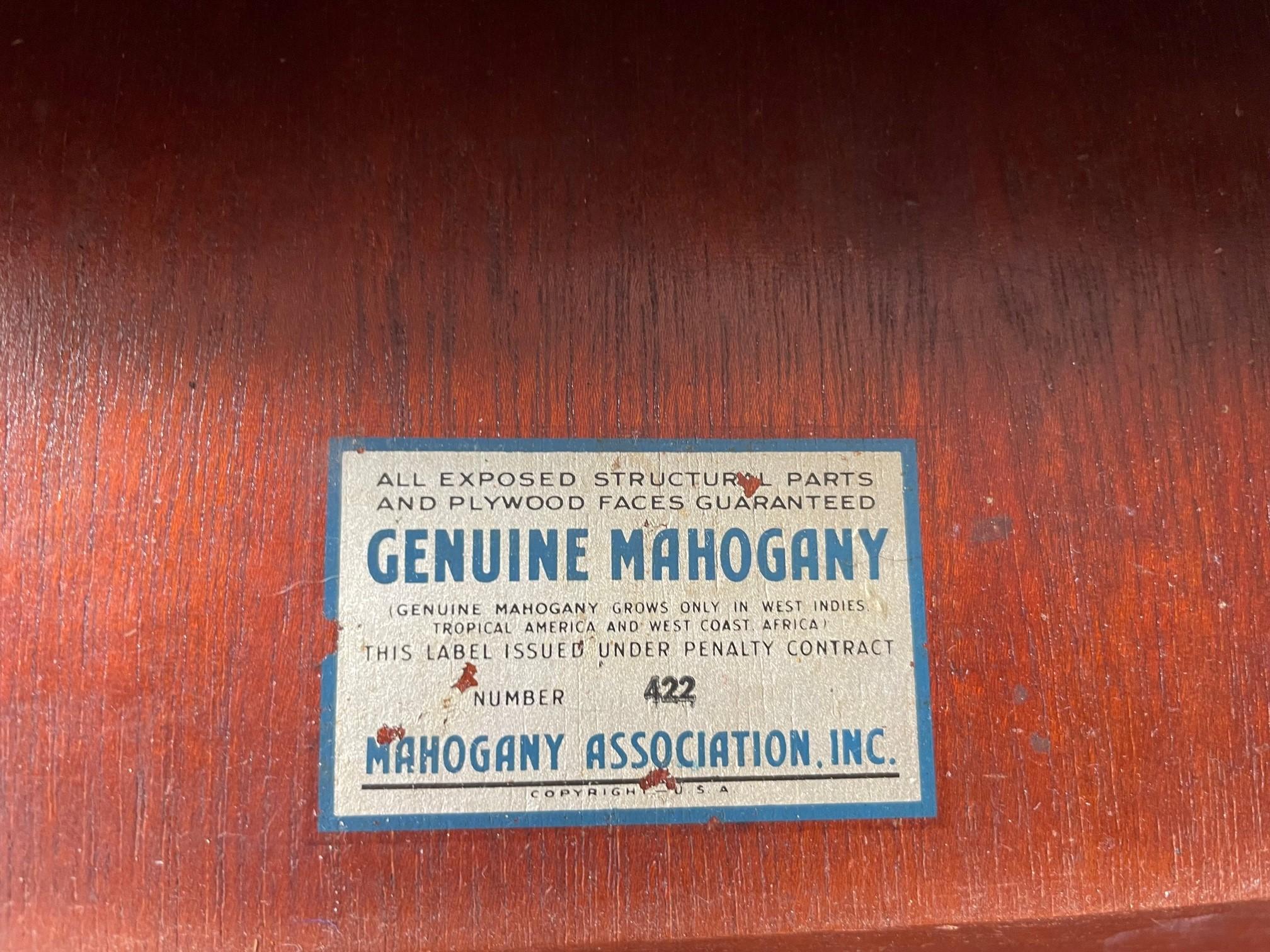 Vintage Mahogany Pembroke Table, Gordon’s Fine Furniture, Inc. For Sale 5