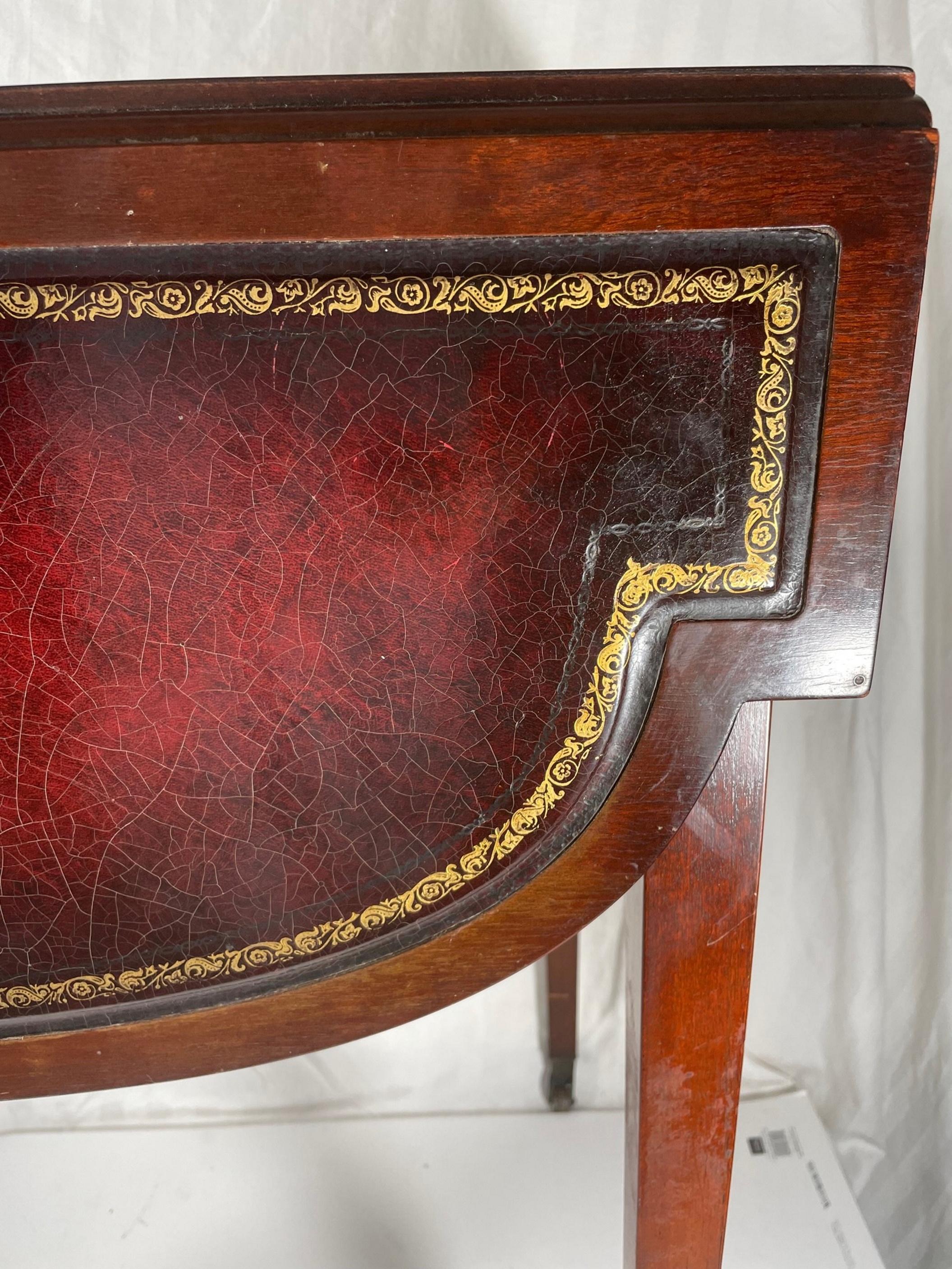 Table Pembroke vintage en acajou, Gordon's Fine Furniture, Inc. Bon état - En vente à Vero Beach, FL
