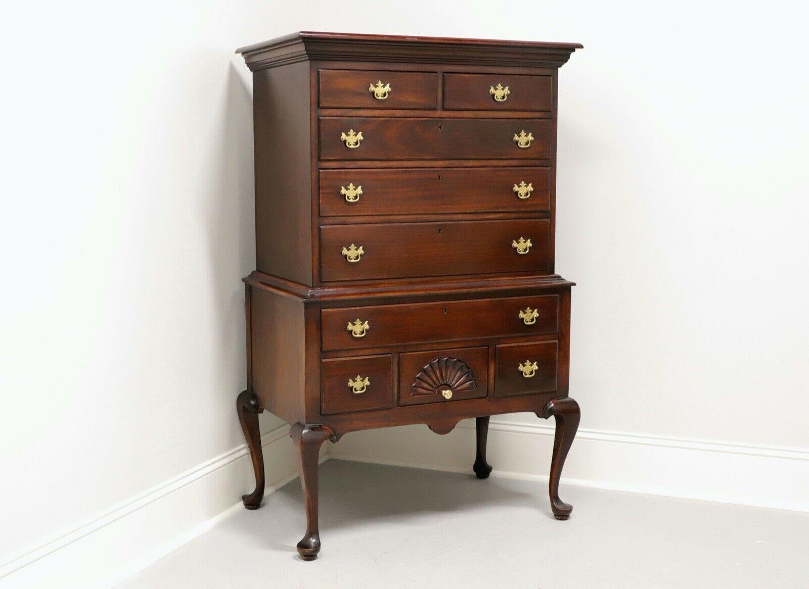 LAMMERT’S FURNITURE Mahogany Queen Anne Style Highboy Chest 4
