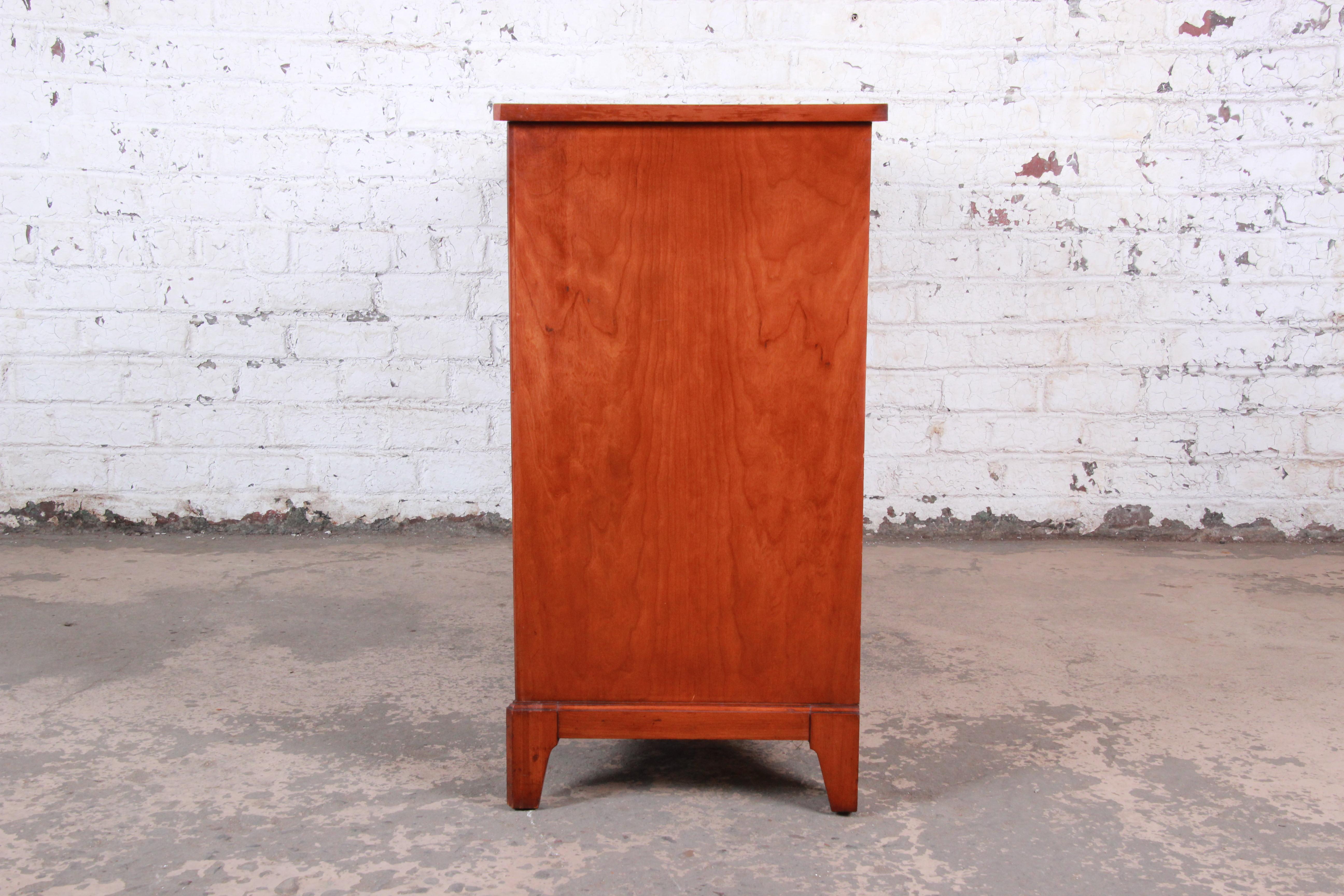 20th Century Vintage Mahogany Serpentine 10-Drawer Dresser or Credenza by Morganton
