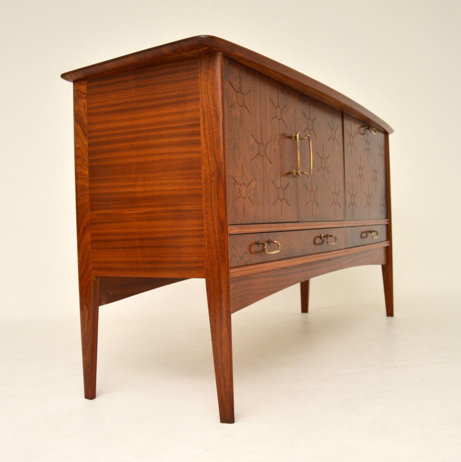 Vintage Mahogany Sideboard by Peter Hayward for Vanson In Good Condition In London, GB