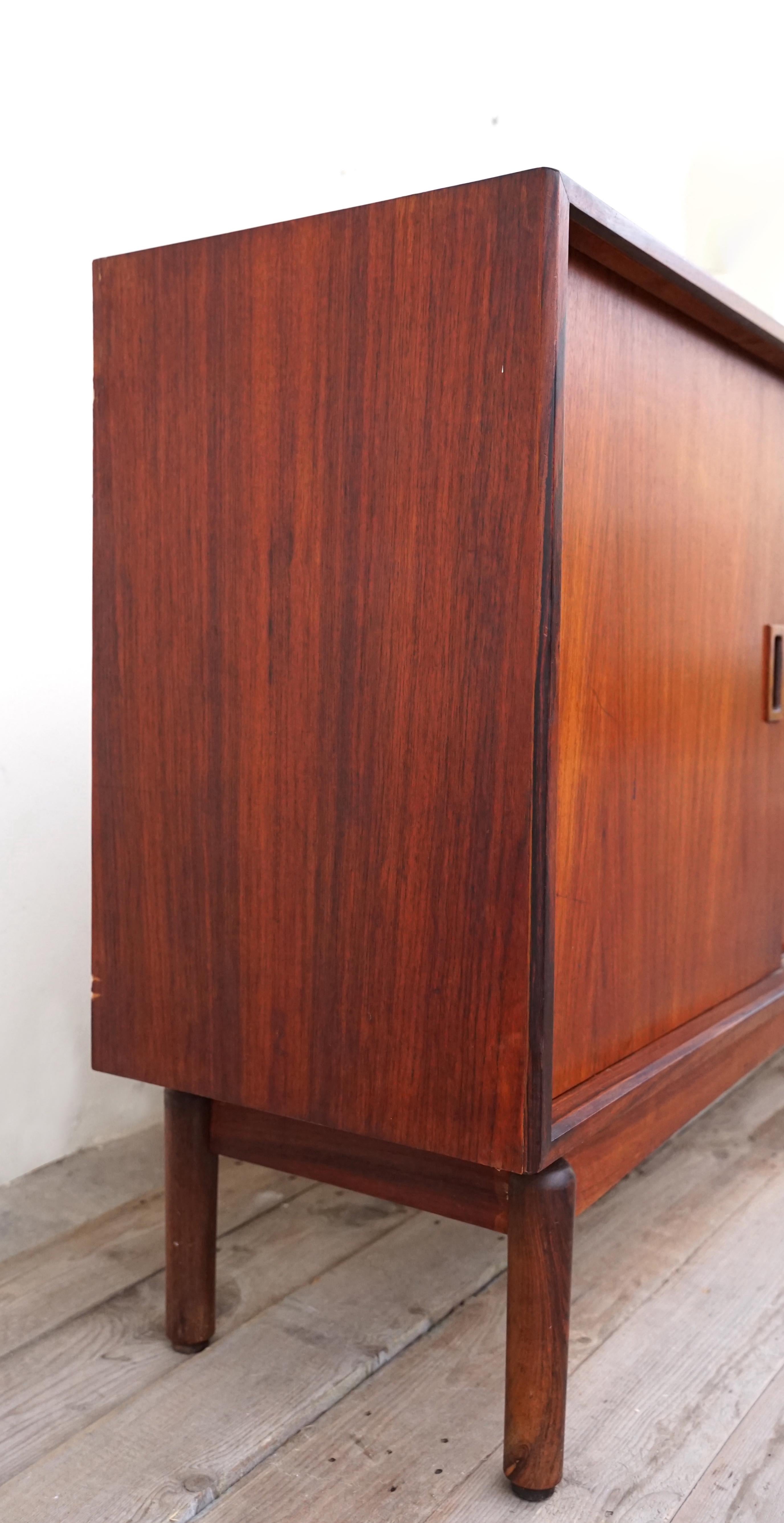 Danish Modern Rosewood Sideboard 6