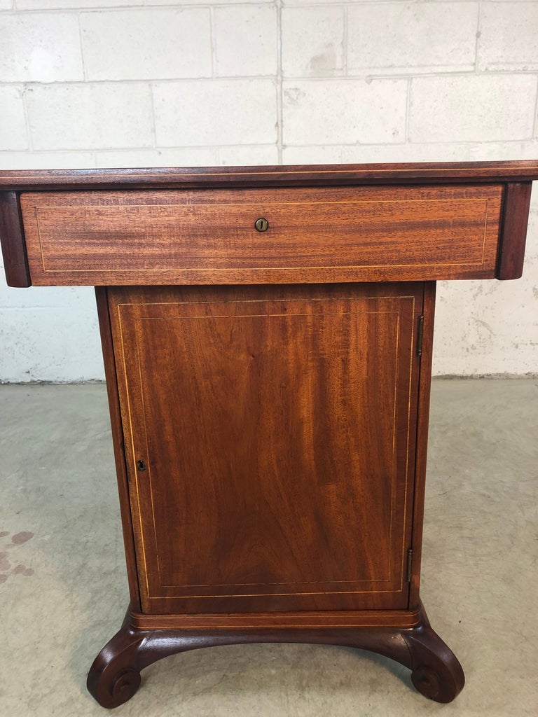 Vintage Mahogany Smoking Humidor Stand at 1stDibs vintage cushman