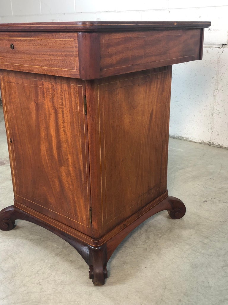 Vintage Mahogany Smoking Humidor Stand at 1stDibs vintage cushman