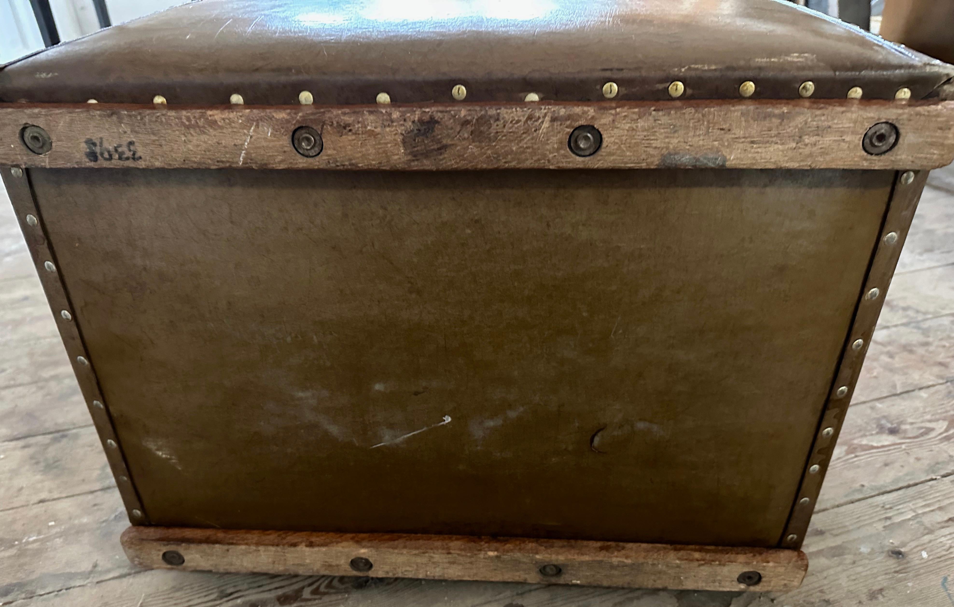 Vintage Mail Bin or Storage Cart In Good Condition For Sale In Sheffield, MA