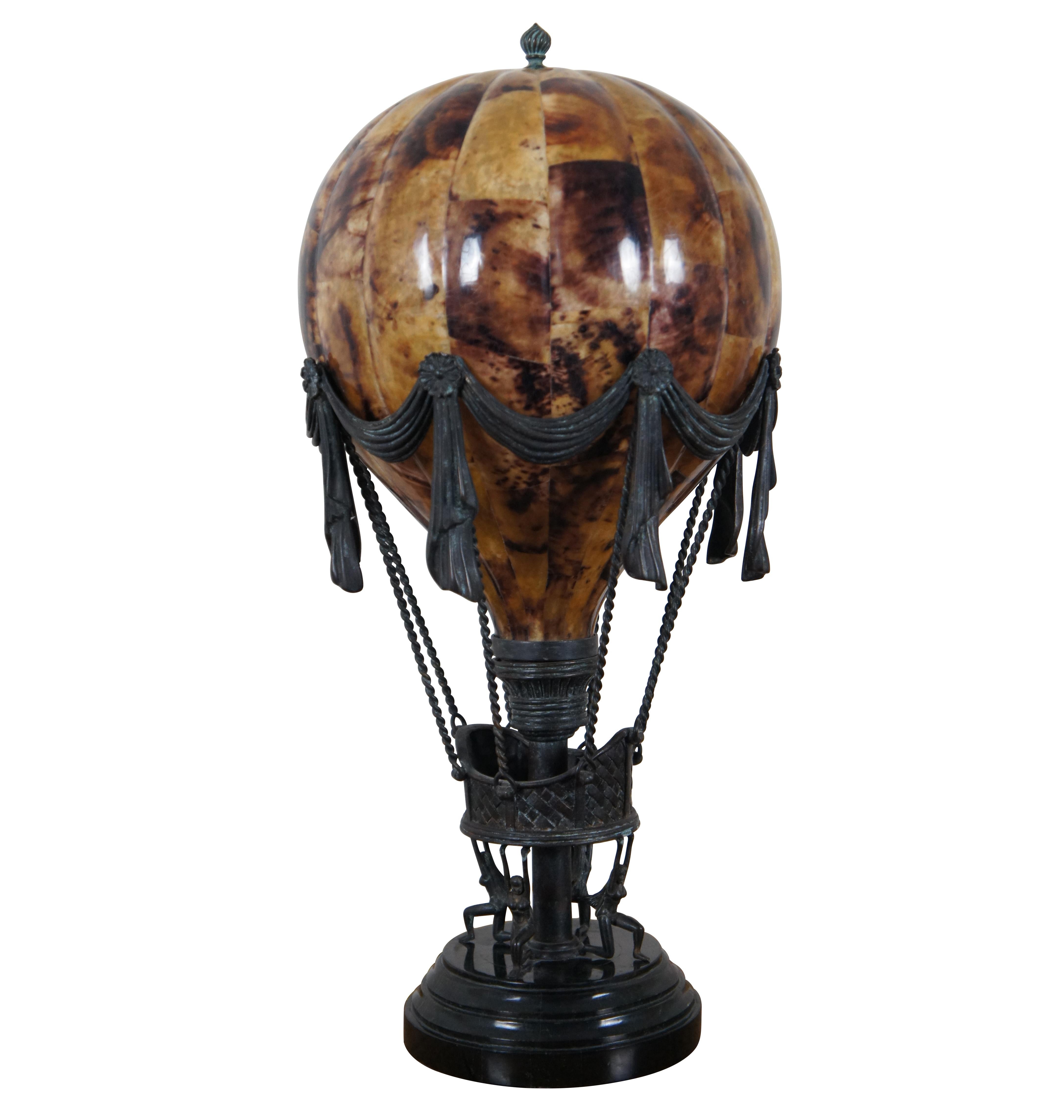 maitland smith hot air balloon lamp