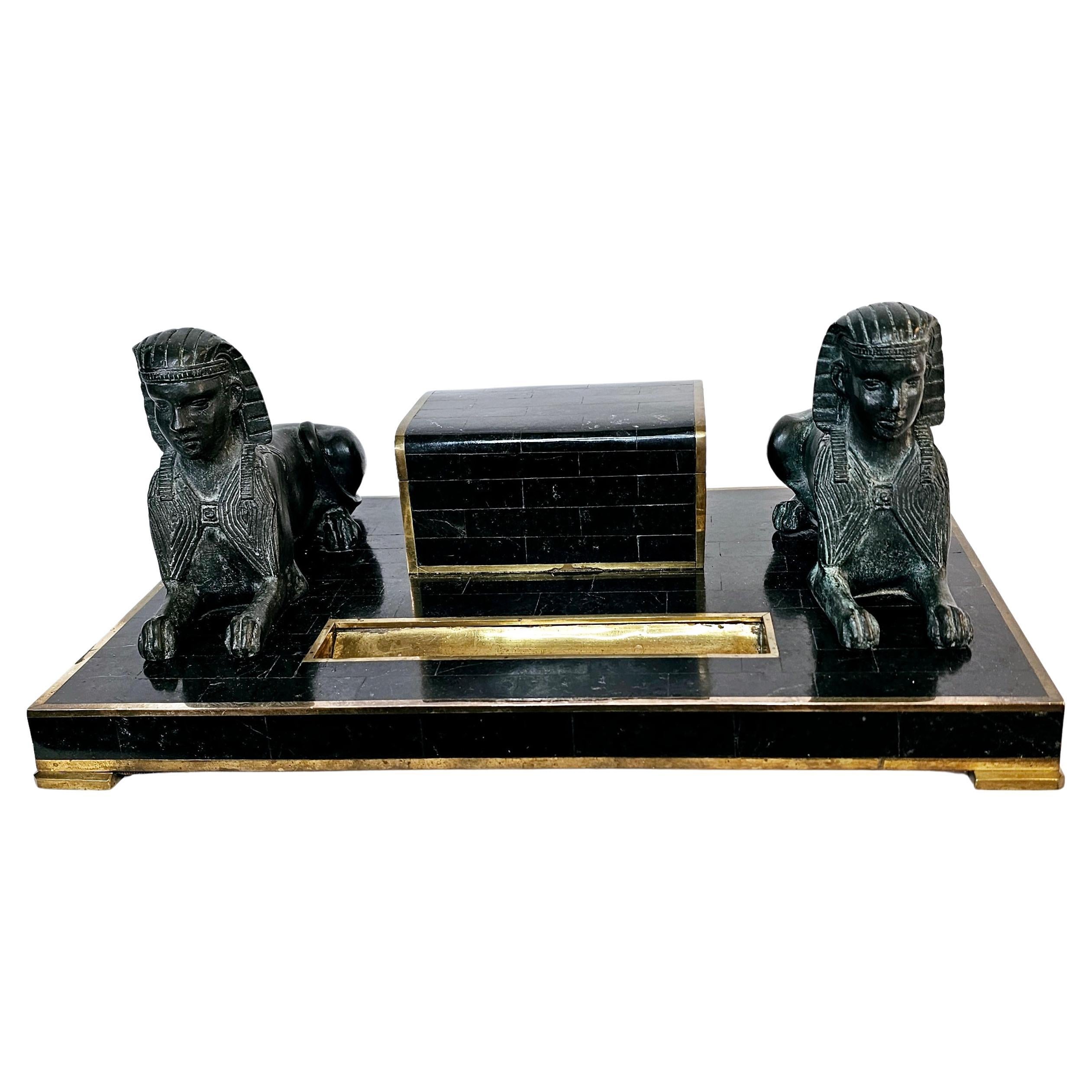 Egyptian Revival Desk Accessories