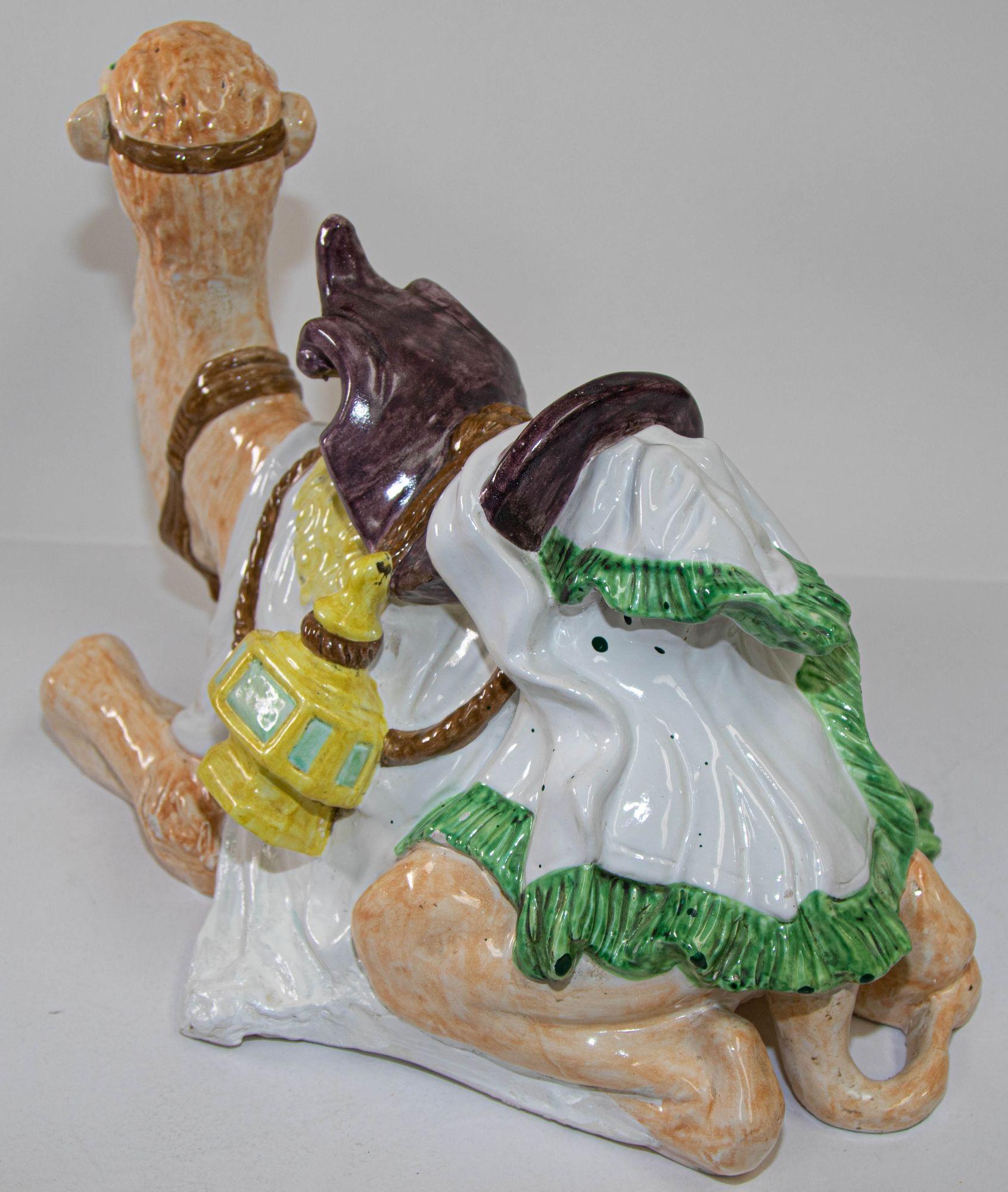 Meiselman-Skulptur, Majolika, Italien, Camel 2