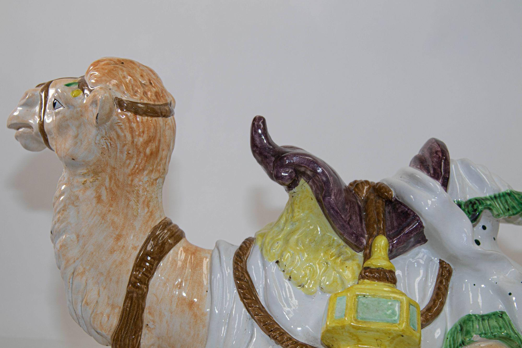 Meiselman-Skulptur, Majolika, Italien, Camel 1