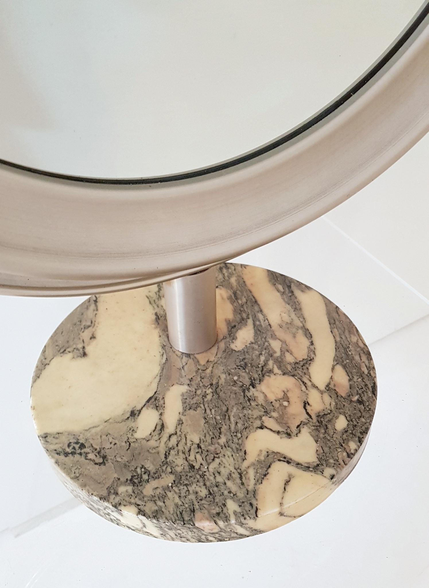 Mid-Century Modern Italian Vintage Makeup Mirror For Sale