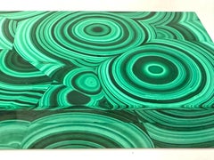 Caja de malaquita vintage