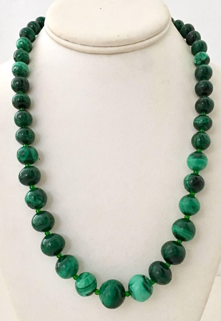 Authentic malachite necklace Clearance