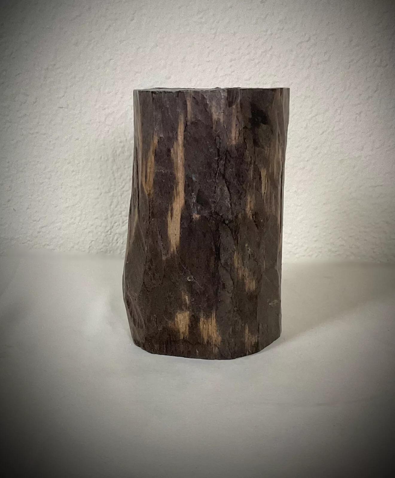 Vintage Malagasy Ebony Wood Nude Woman Sculpture, Handcrafted, 1950s - 2Y412 In Good Condition In Bordeaux, FR