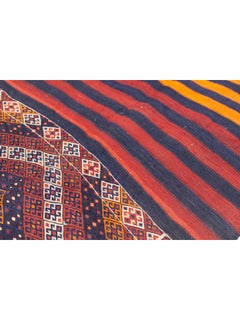 Vintage Malatya Chuval Kilim Cuval Rug Nomadic Anatolian Natural Turkish Carpet