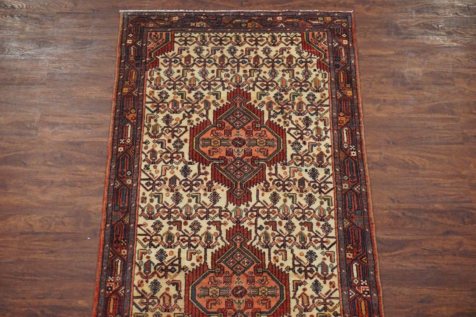 Persian Vintage Malayer Gallery Runner, circa 1960 For Sale