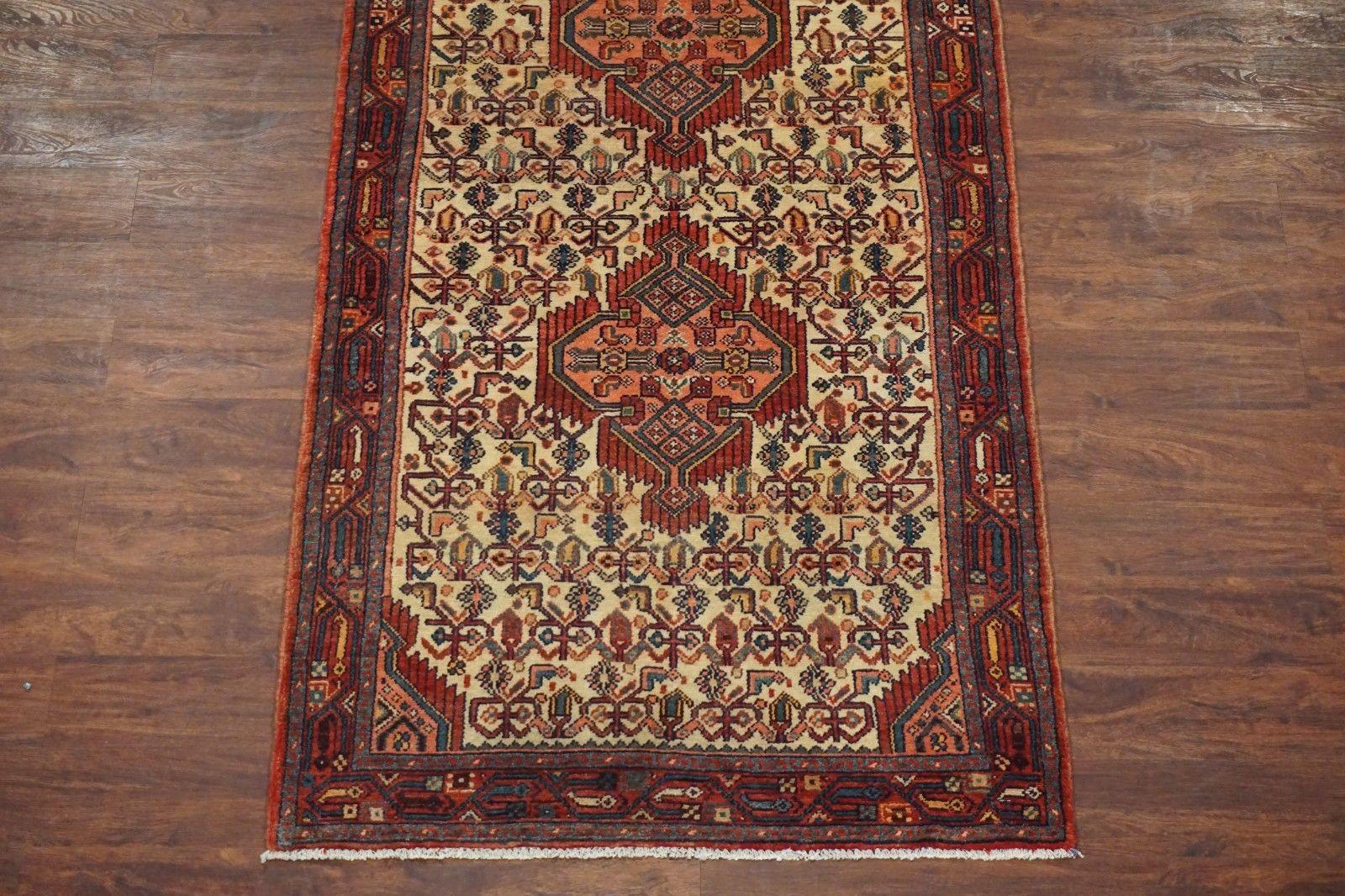 Hand-Knotted Vintage Malayer Gallery Runner, circa 1960 For Sale