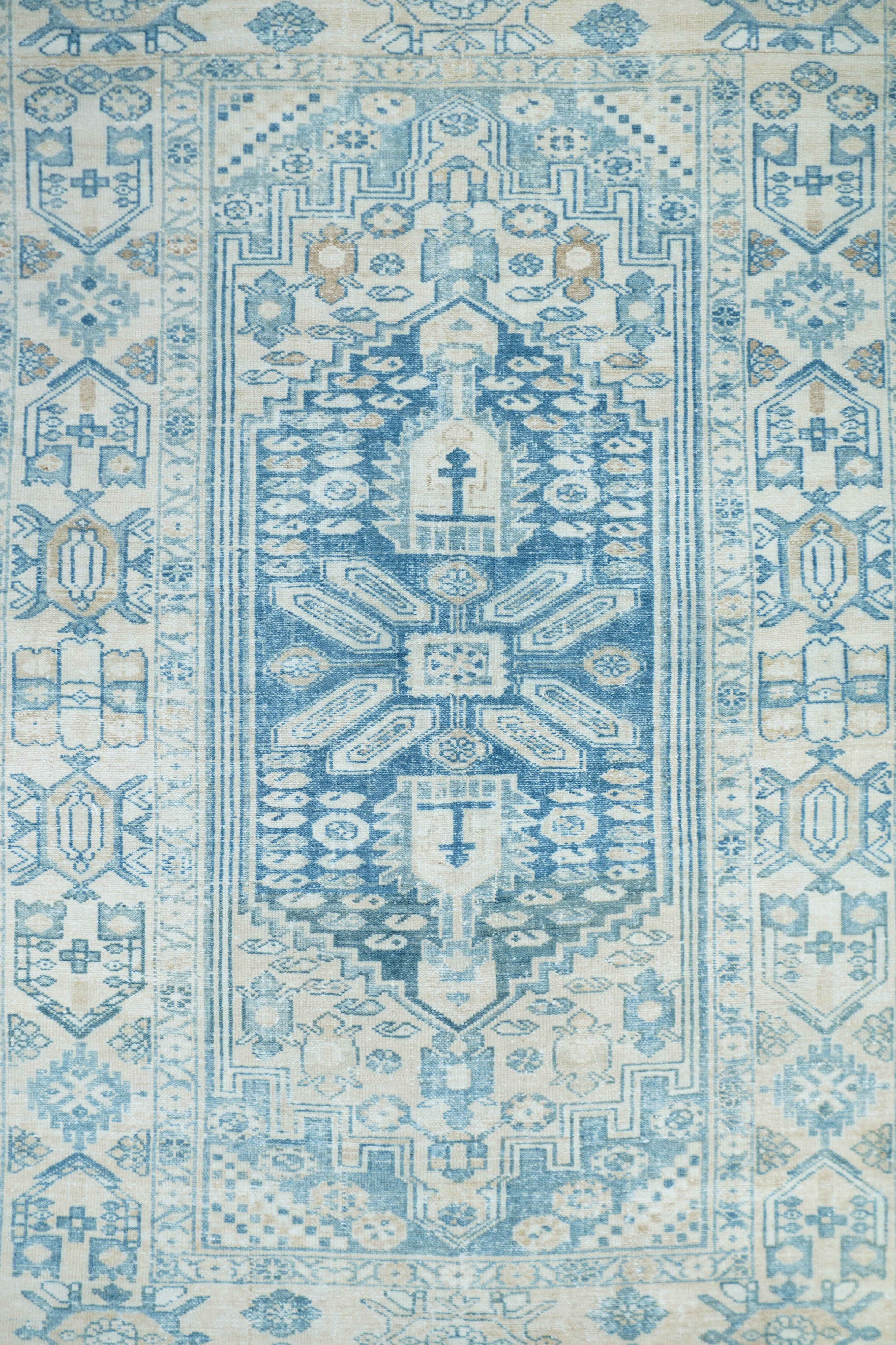 Persiano Tappeto Vintage Malayer 4'3'' x 6'3'' in vendita