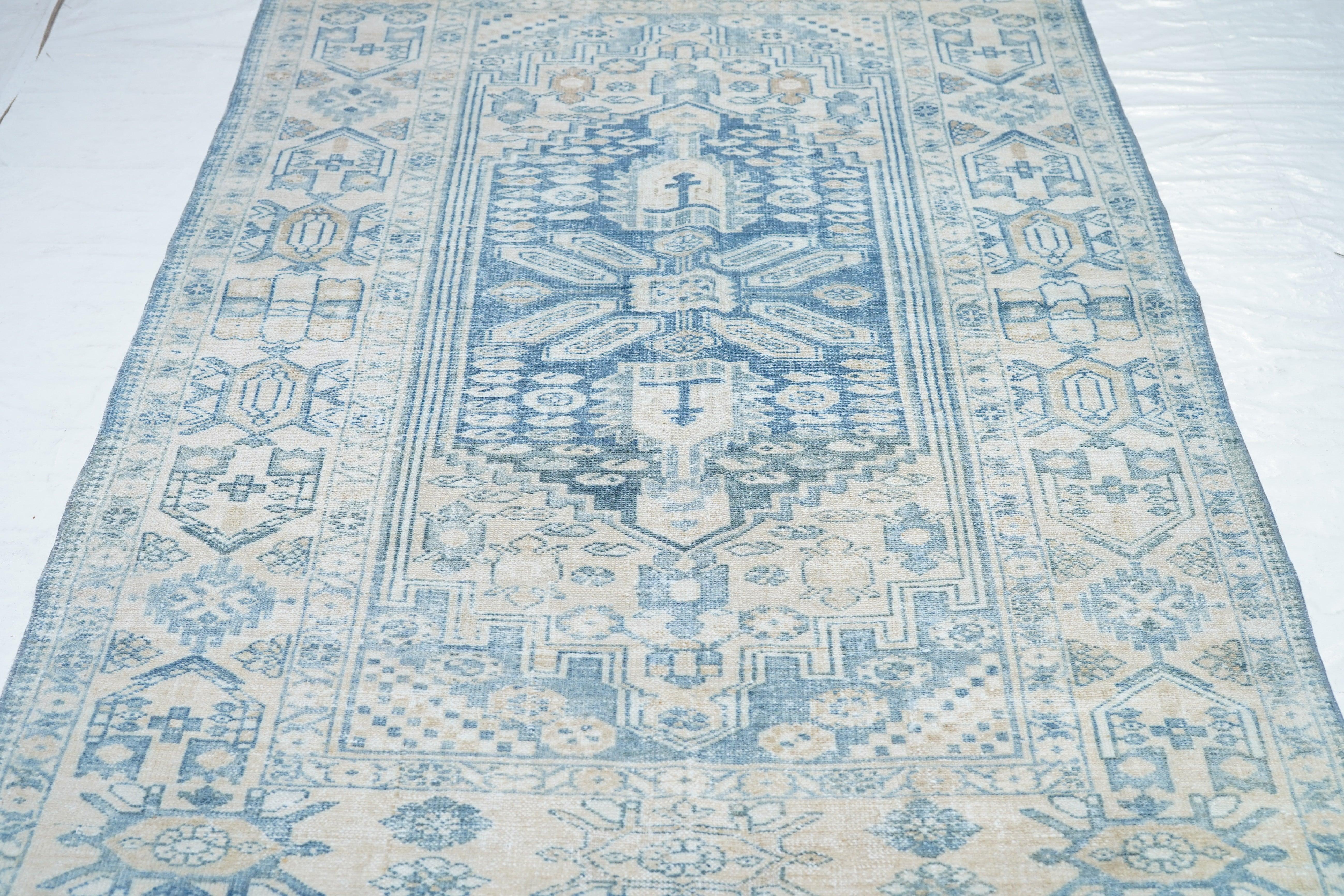 Tappeto Vintage Malayer 4'3'' x 6'3'' in vendita 2