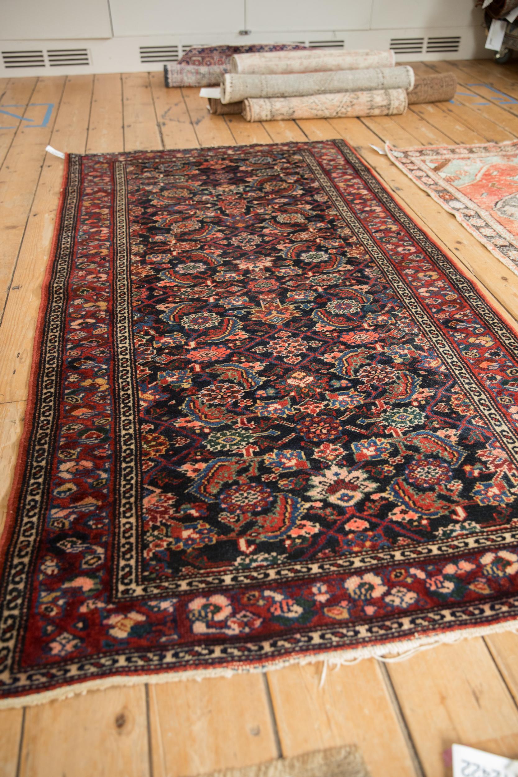 Annodato a mano Tappeto Vintage Malayer in vendita
