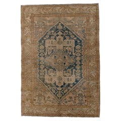 Vintage Malayer Rug with Central Medallion 