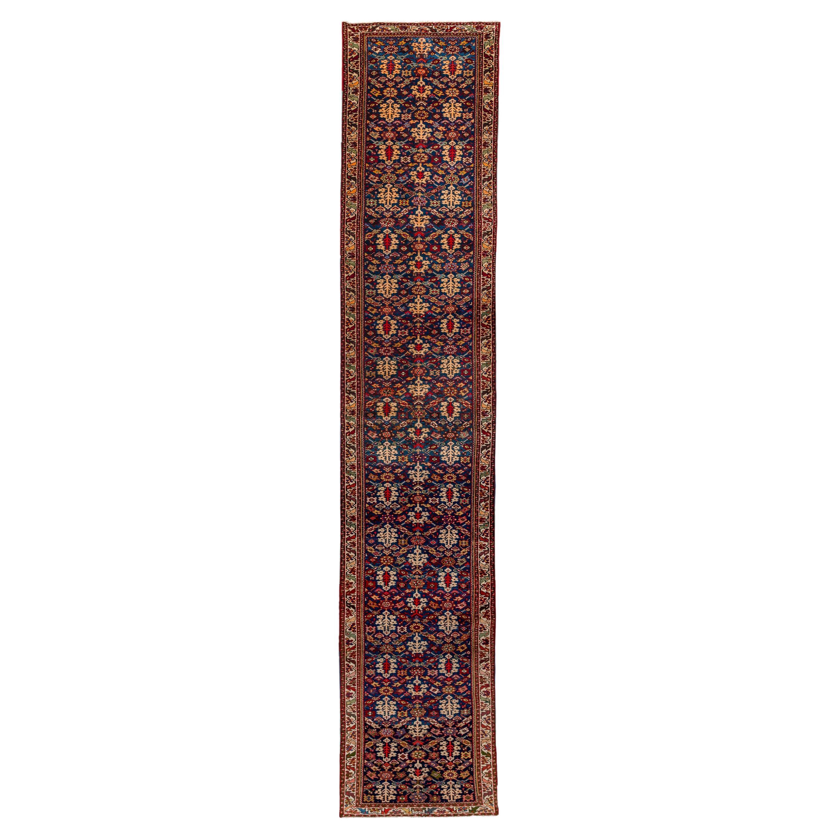 Vintage Malayer Runner, circa 1900s For Sale