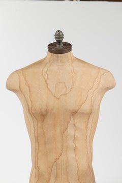 Vintage Male Torso Dress Form/Mannequin on Adjustable Height Stand