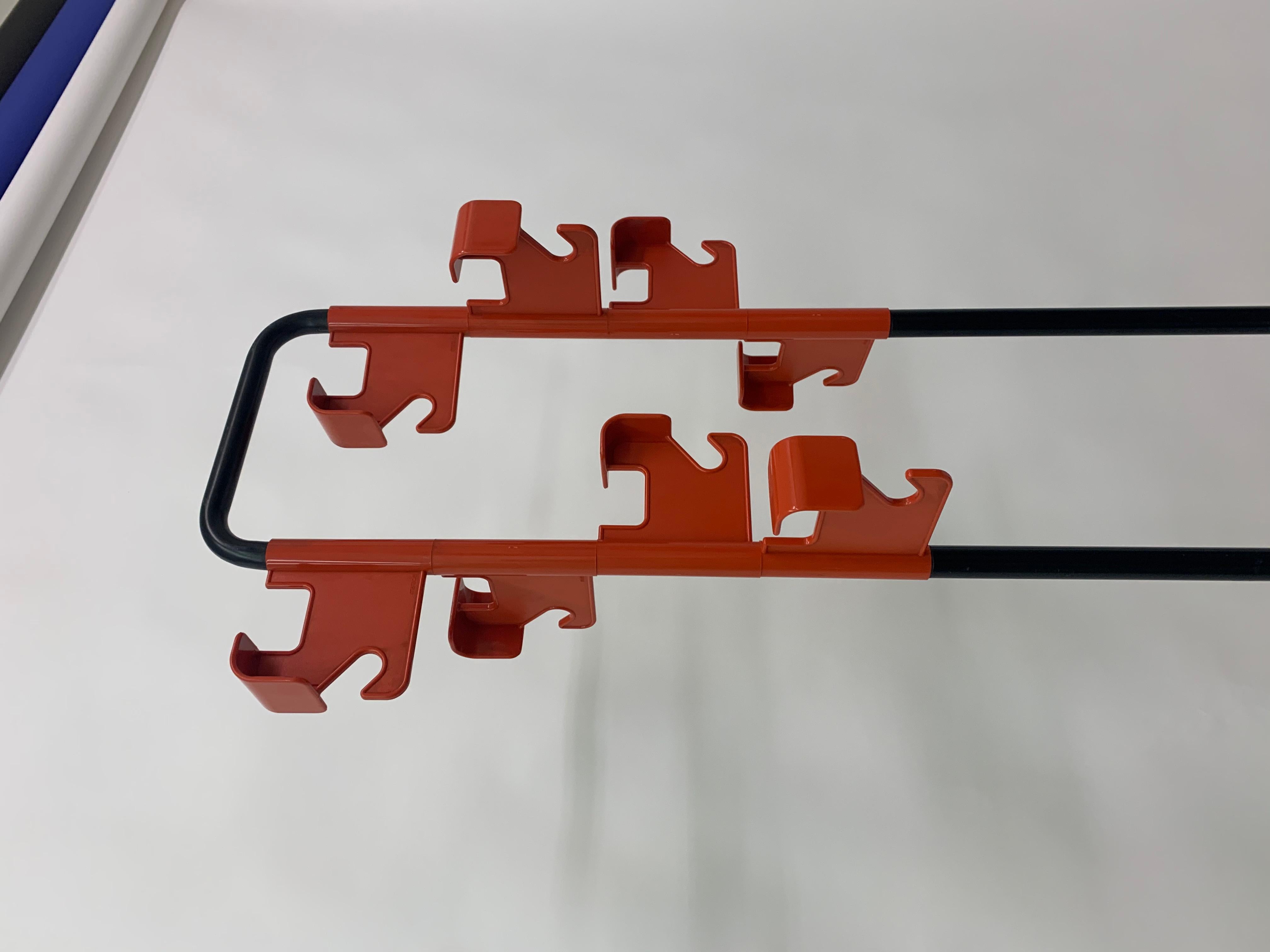 Late 20th Century Vintage Manade Coat Rack by Jean Pierre Vitrac for Samp, 1970’s Design