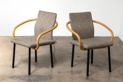 Vintage Mandarin Chairs by Ettore Sottsass for Knoll - Pair