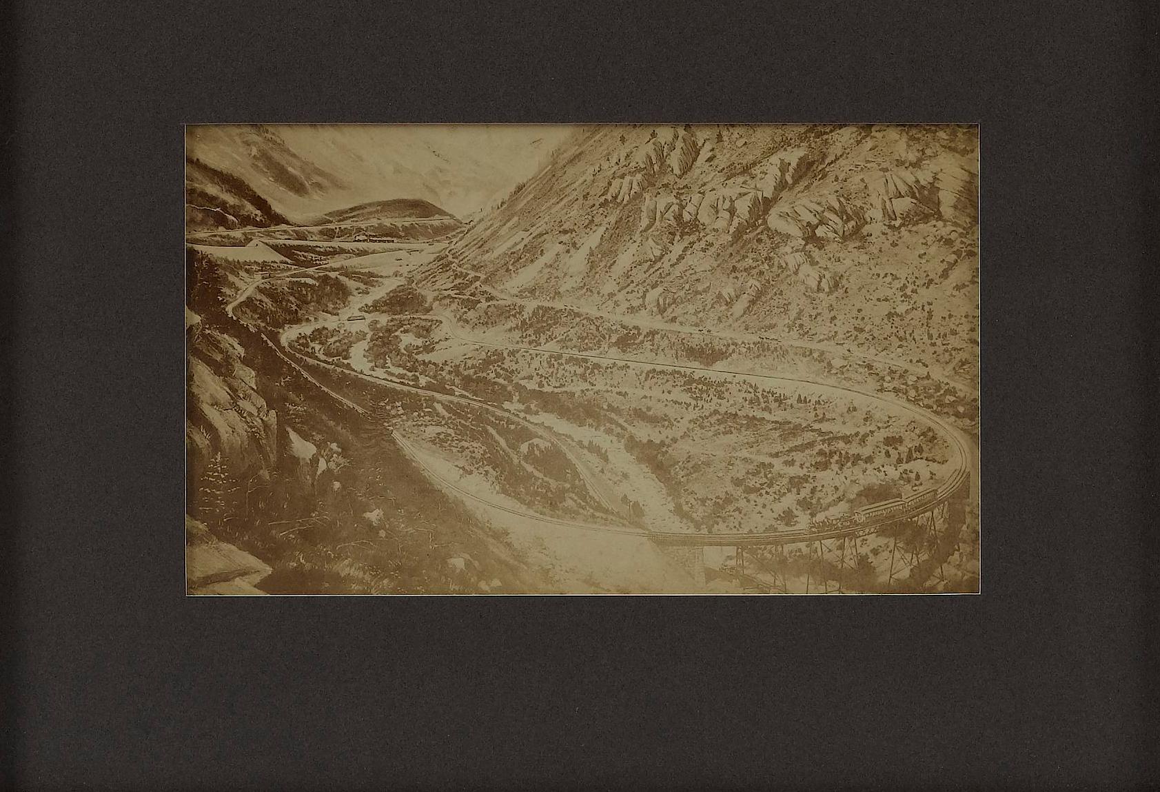 Affiches vintage de la Manitou et du Pikes Peak Railway prises sur une photo de Hook, 1890 Bon état à Colorado Springs, CO