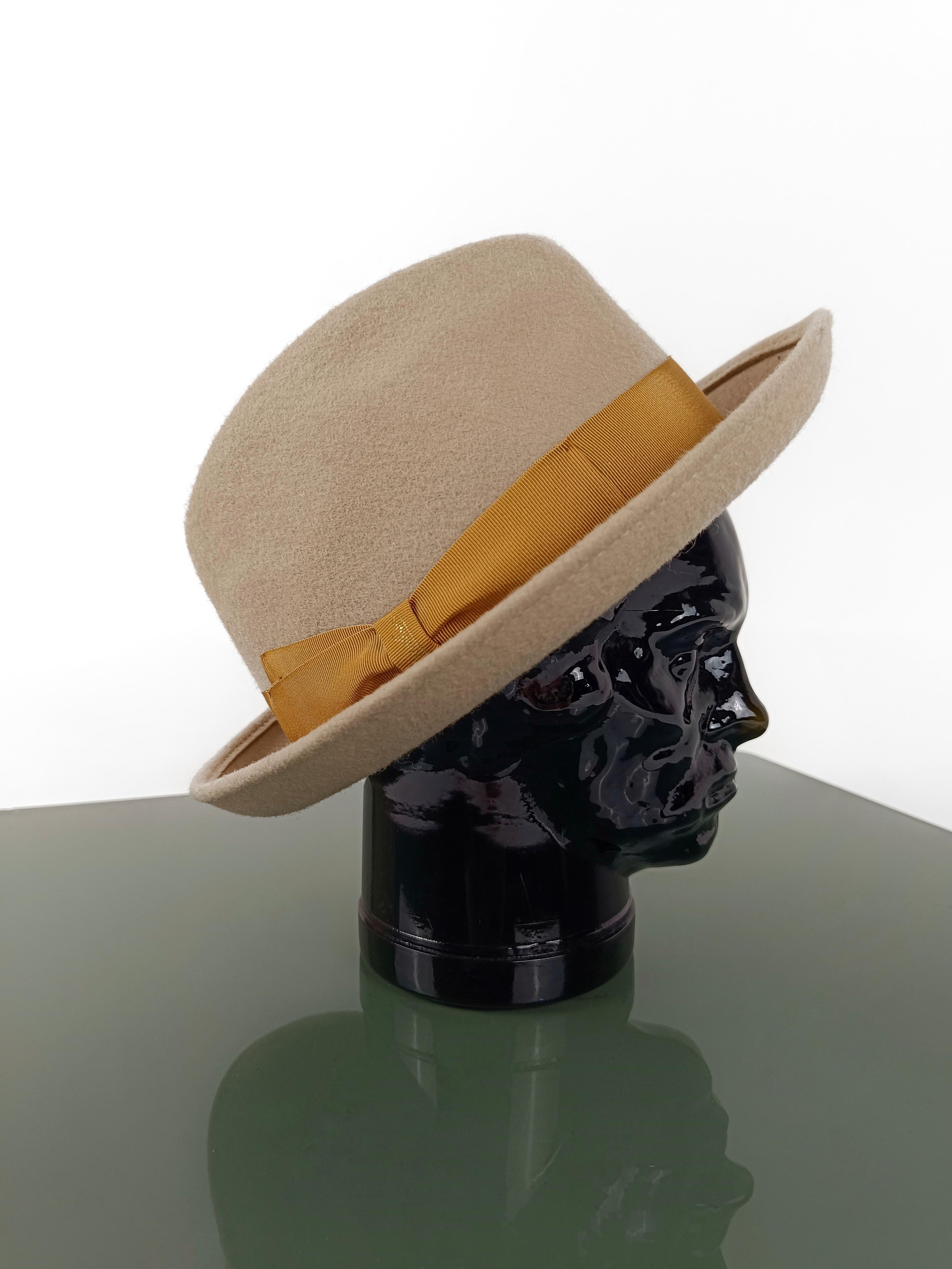 Vintage Mannequin Hats, Black Opaline Glass Men's Head, 1960s  1