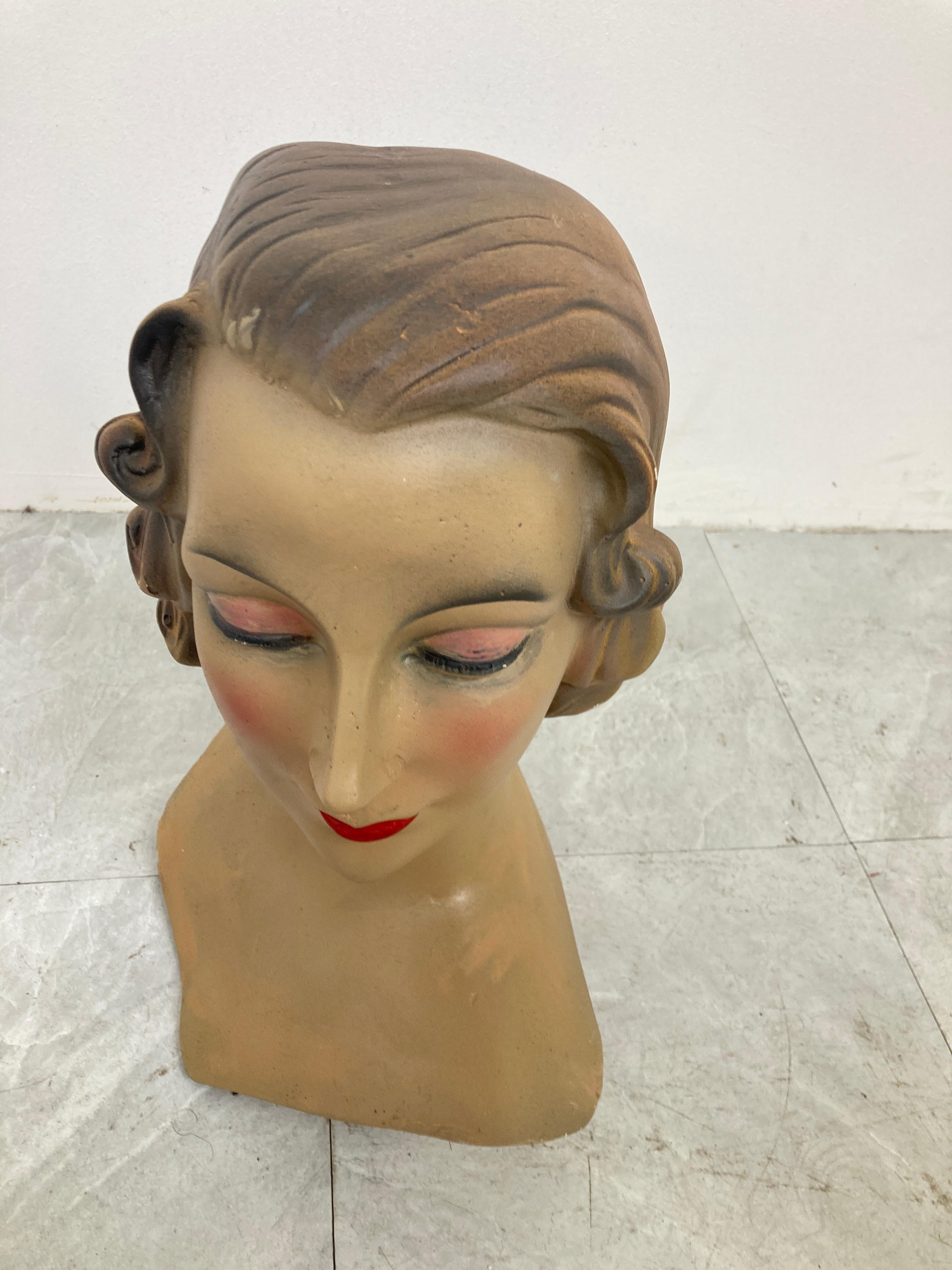 Vintage Mannequin Head 1