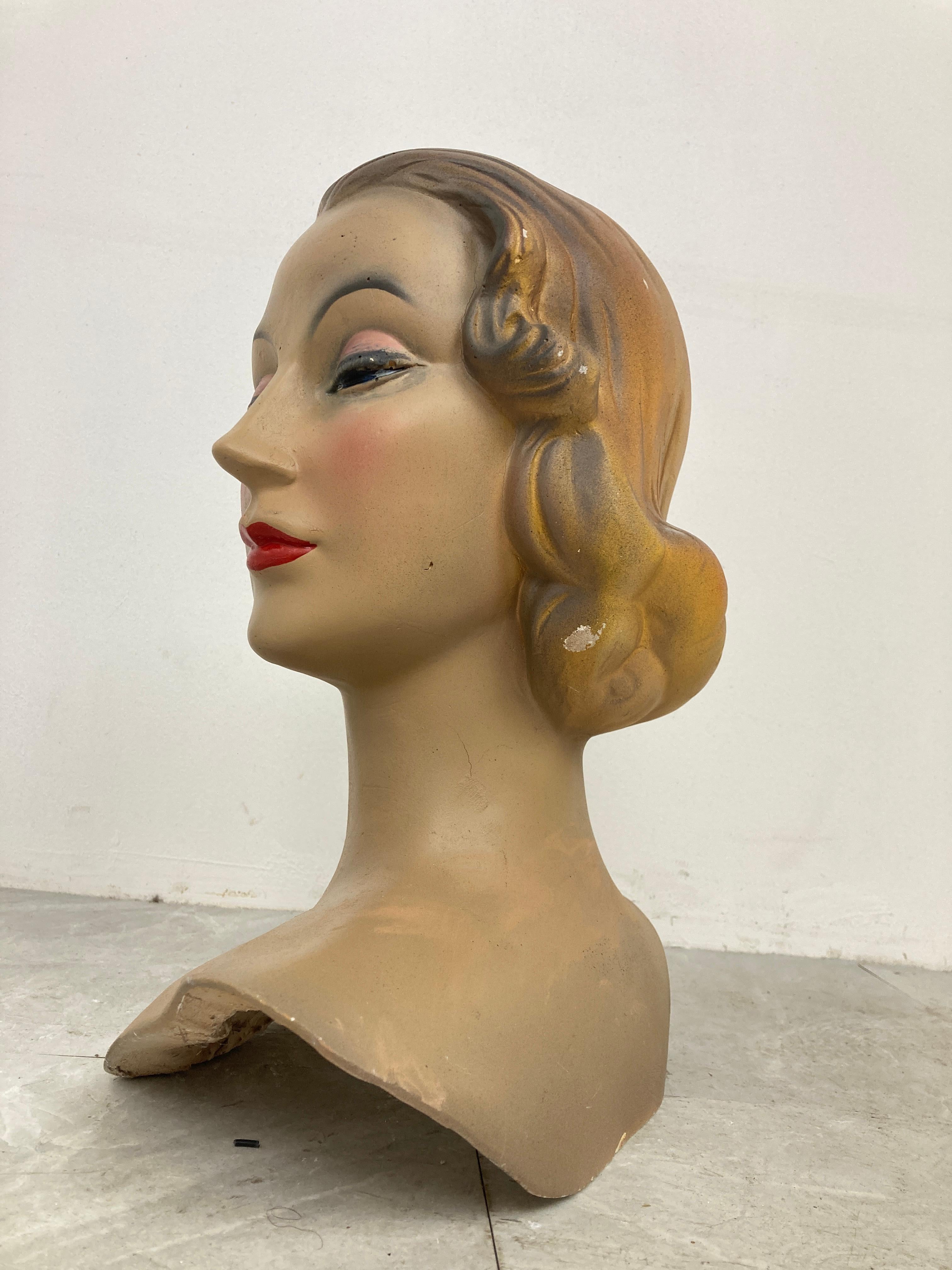 Vintage Mannequin Head 2