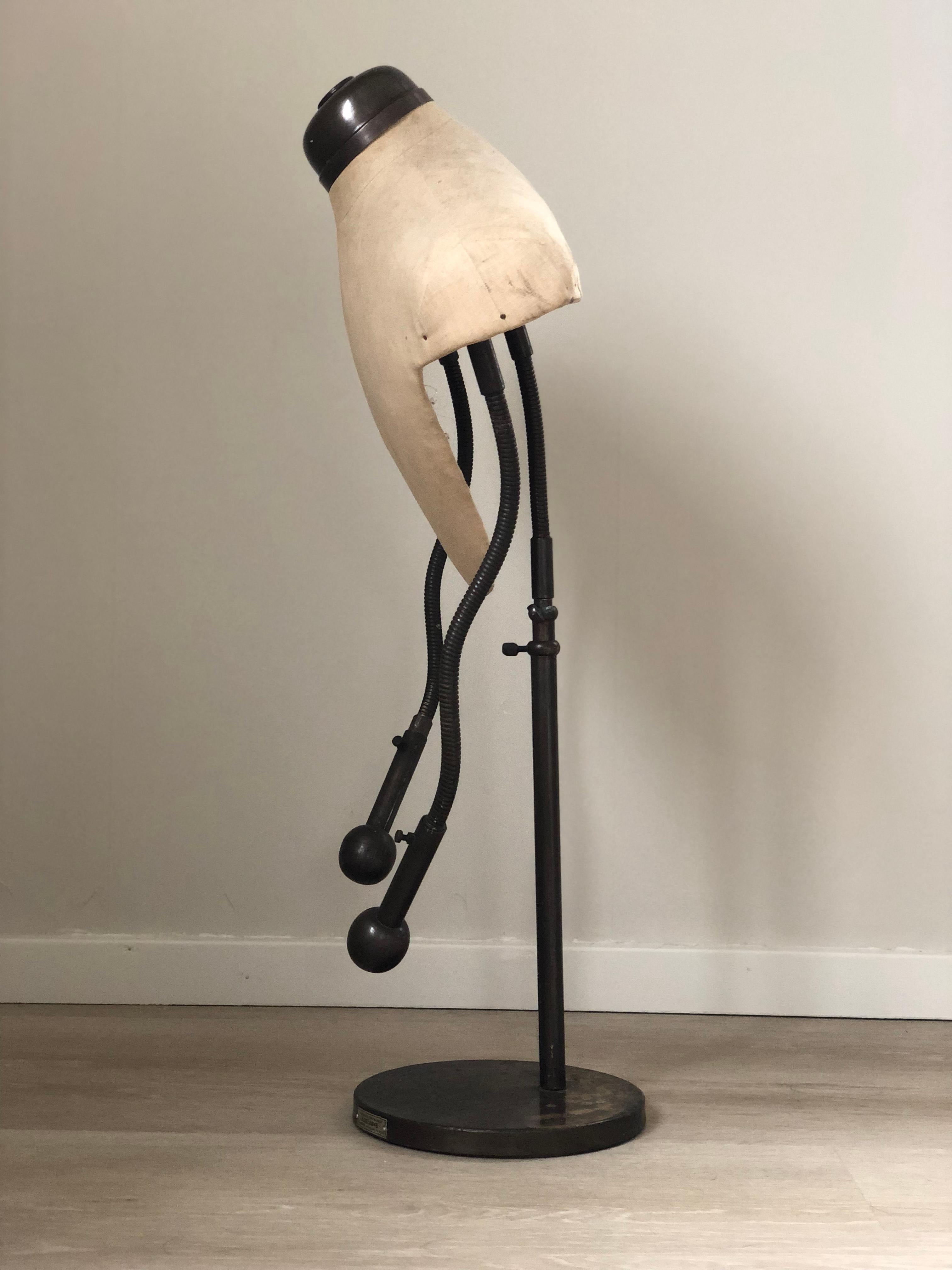 Mid-20th Century Vintage Mannequin Marked Brussel 1950s For Sale
