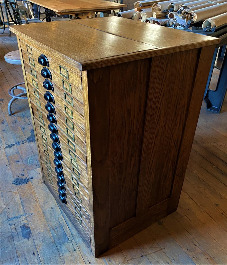 Vintage Map / Flat File at 1stDibs