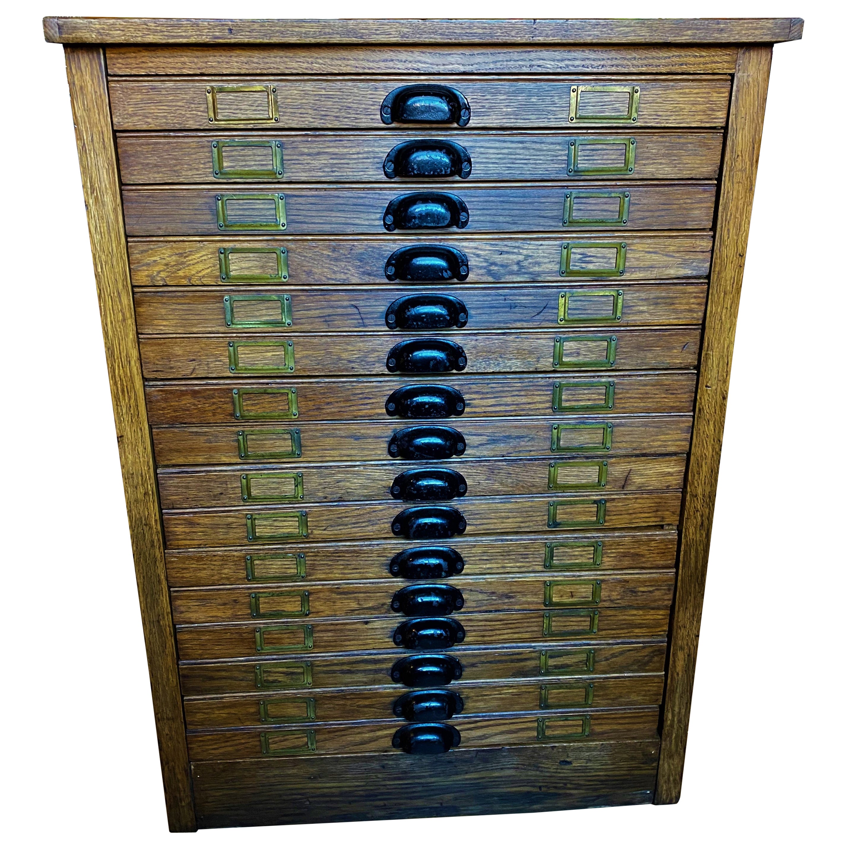 Vintage Map / Flat File Cabinet