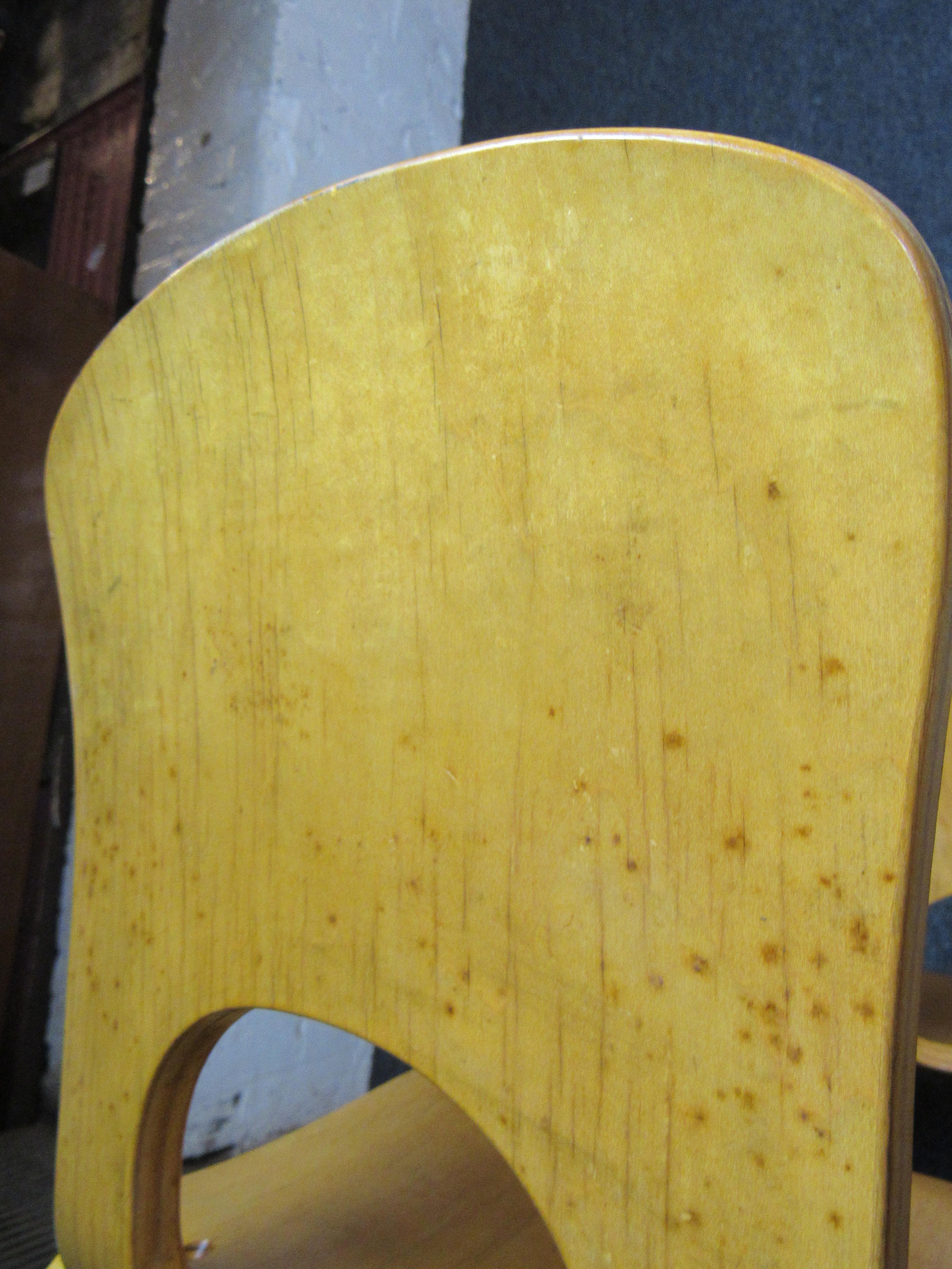 Vintage Maple Bentwood Woodcrest Children's Chairs 7