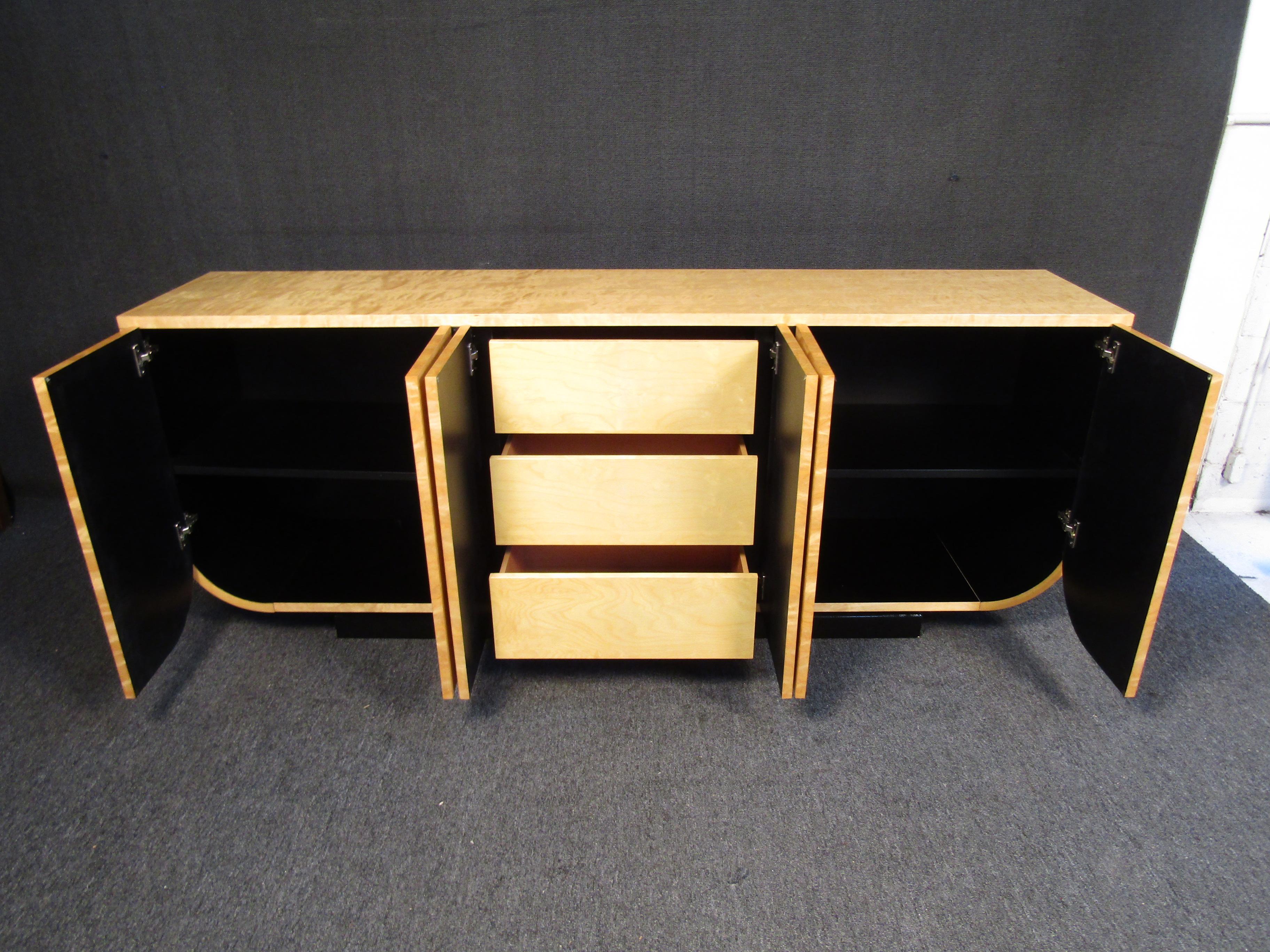 20th Century Vintage Maple Credenza by Pace