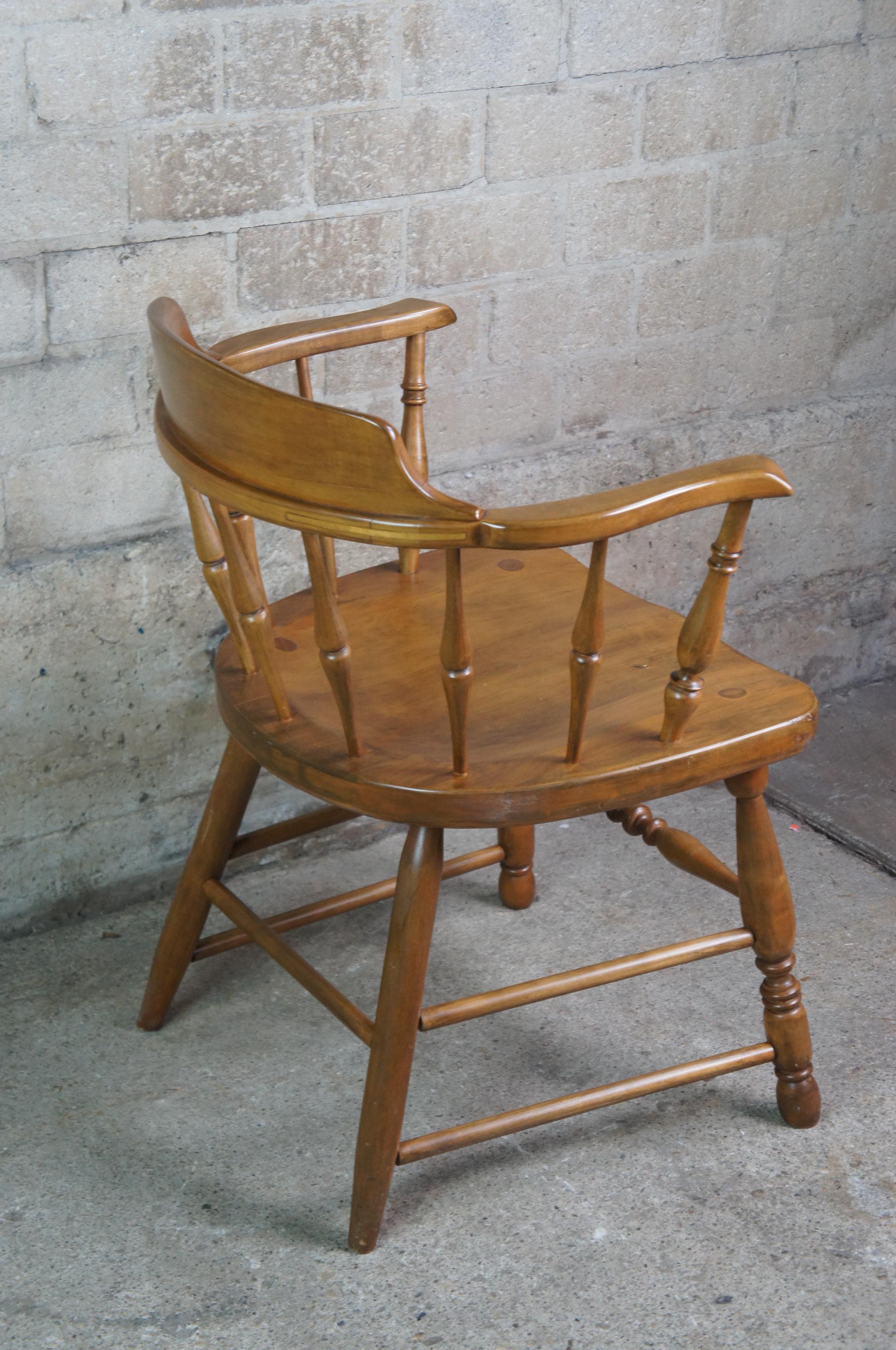 vintage maple dining chairs