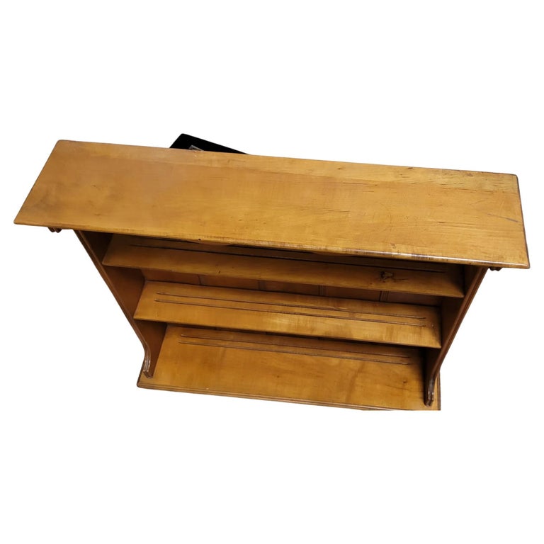 Vintage Maple Hanging Wall Shelves For Sale at 1stDibs